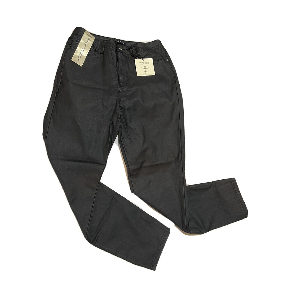 ELITE JEANS High Rise Pushup Skinny Jeans Sz 11 Women Black Coded